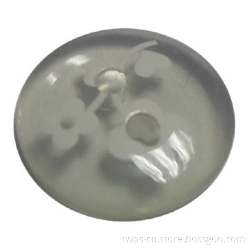 Silkscreen Plastic Button, Perfect in Fancy Pattern, Various Designs are Available